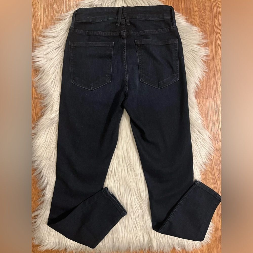 Good American Dark Blue Denim Jeans - Picture 3 of 6